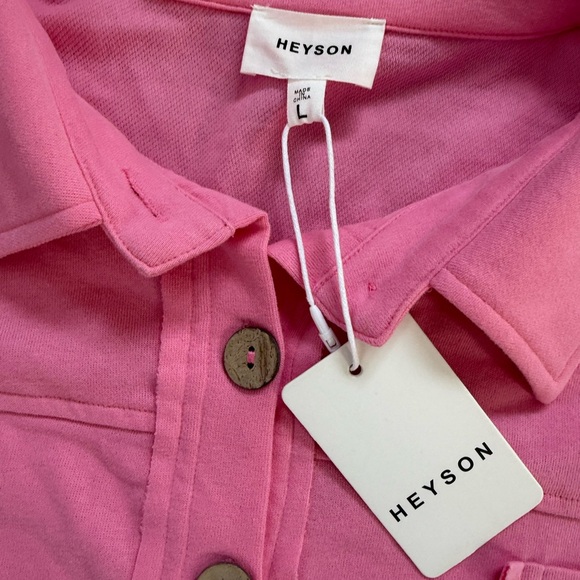 HEYSON NWT pink shirt - Picture 4 of 4
